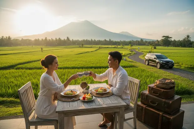 Departure in Bali