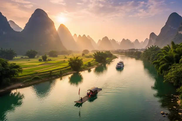 Guilin & Li River in China