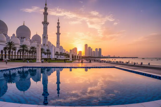 Abu Dhabi in Dubai