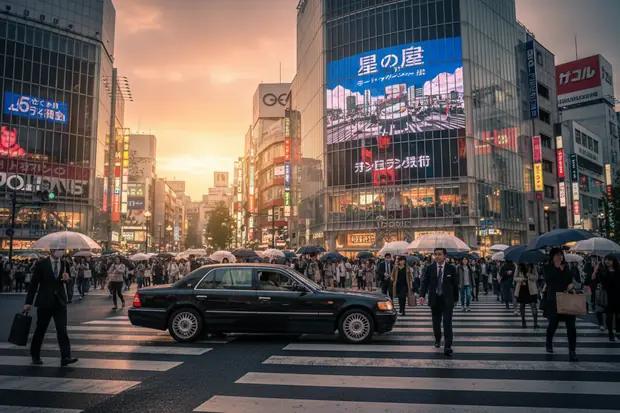 Arrival · Tokyo in Japan