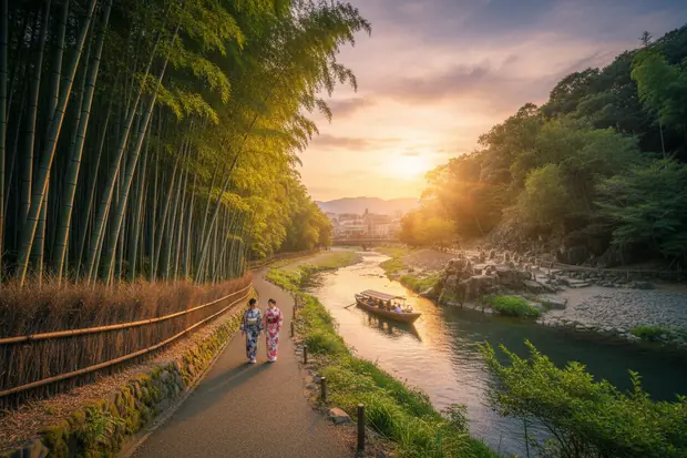 Arashiyama in Japan