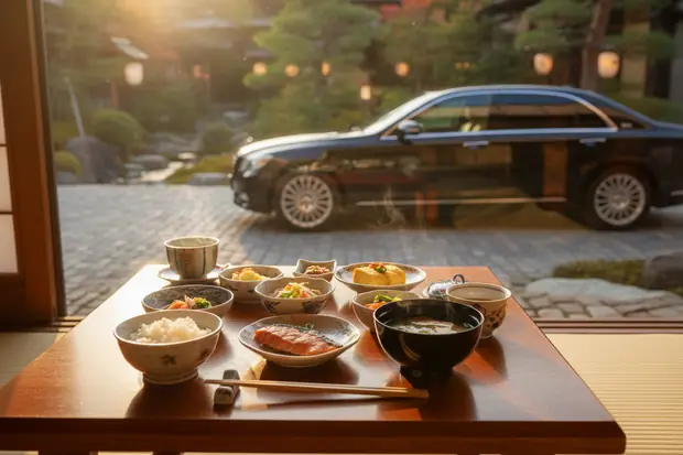 Departure in Japan