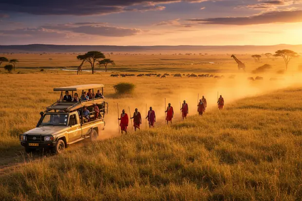 Maasai Mara in Kenya