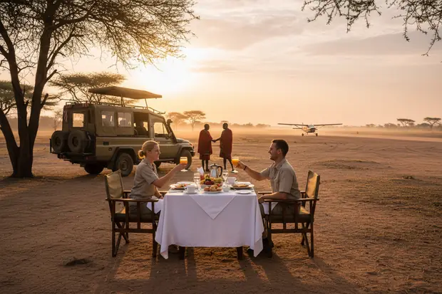 Departure in Kenya