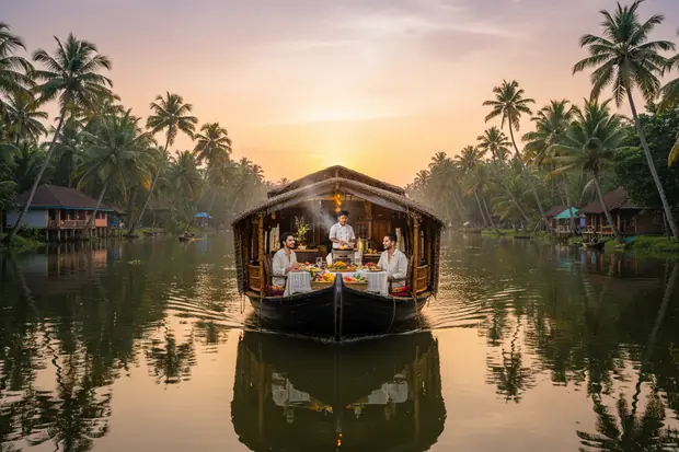 Alleppey in Kerala
