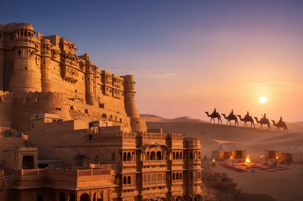 Jaisalmer in Rajasthan