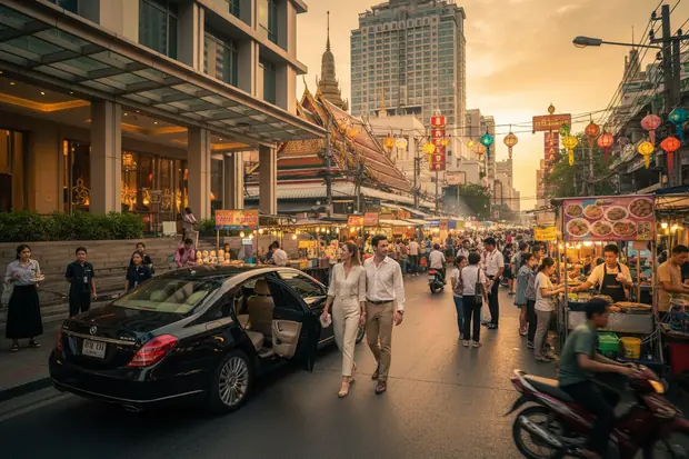 Arrival · Bangkok in Thailand