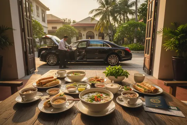Departure in Vietnam